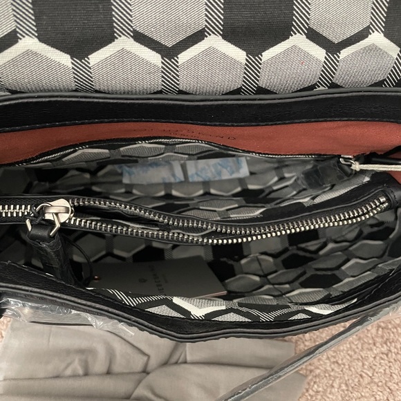 Liebeskind Berlin Studded Top Flap Leather Satchel - Picture 5 of 6